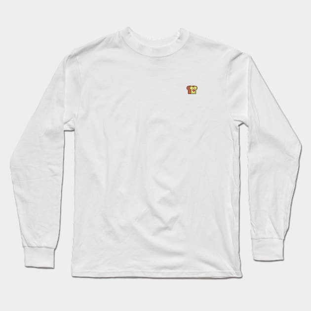 bread Long Sleeve T-Shirt by Bowlcut Pug